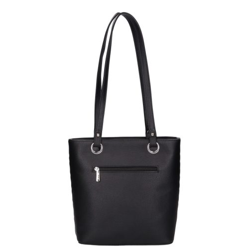 Karen rostbőr táska 1725 fekete fonott