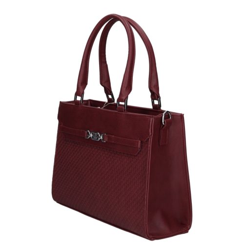 Chiara rostbőr táska M 8043 bordó