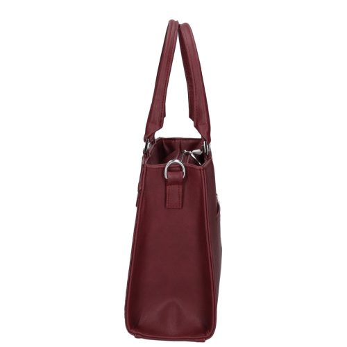 Chiara rostbőr táska M 8043 bordó