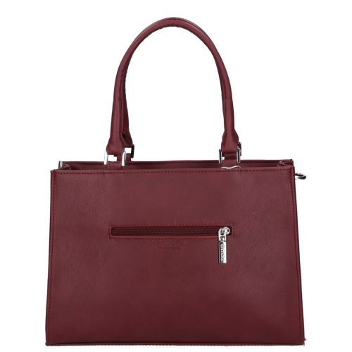 Chiara rostbőr táska M 8043 bordó