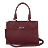Chiara rostbőr táska M 8043 bordó