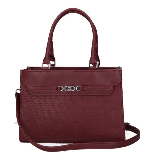 Chiara rostbőr táska M 8043 bordó