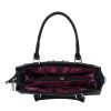 Chiara rostbőr táska M 8043 bordó