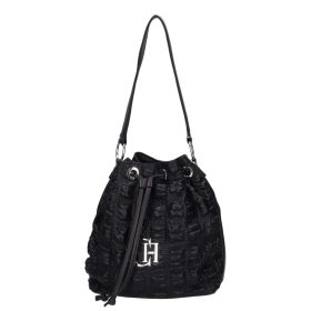 Chiara rostbőr táska I 5056 fekete mintás