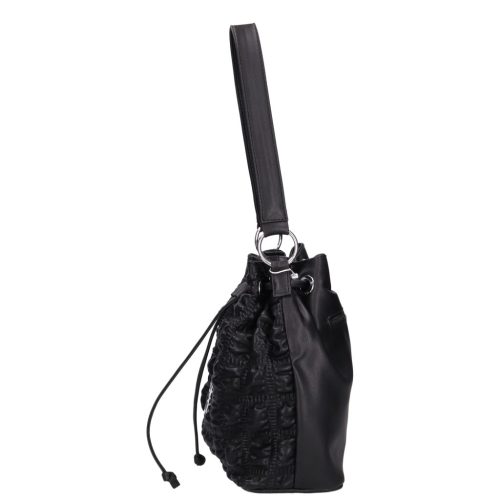 Chiara rostbőr táska I 5056 fekete mintás