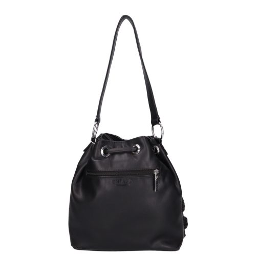 Chiara rostbőr táska I 5056 fekete mintás