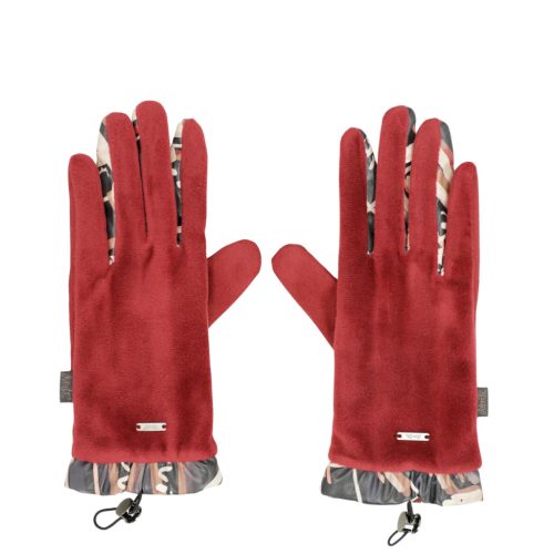 Anekke bordó kesztyű 41482-051