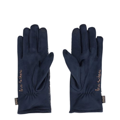 Anekke kék kesztyű 41482-061