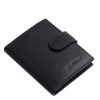 La Scala bőr kártya és irattartó pénztárca ADQ1008/T fekete