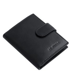   La Scala bőr kártya és irattartó pénztárca ADQ1008/T fekete