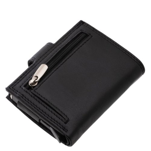 Valódi bőr kártyatartó La Scala fekete ADF01