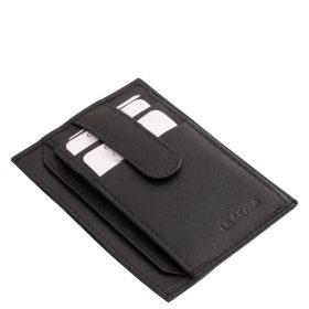 Valódi bőr kártyatartó La Scala 3188 fekete