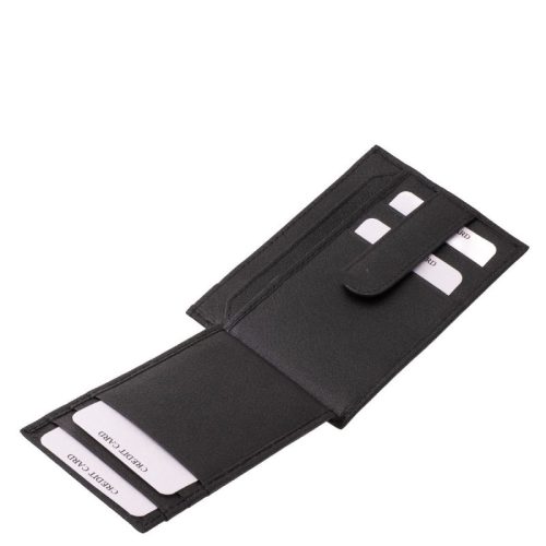 Valódi bőr kártyatartó La Scala 3188 fekete