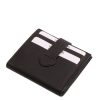 Valódi bőr kártyatartó La Scala 9Q771 fekete