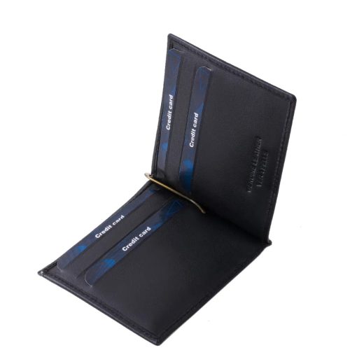Synchrony RG91 fekete férfi dollártárca RFID védelemmel 