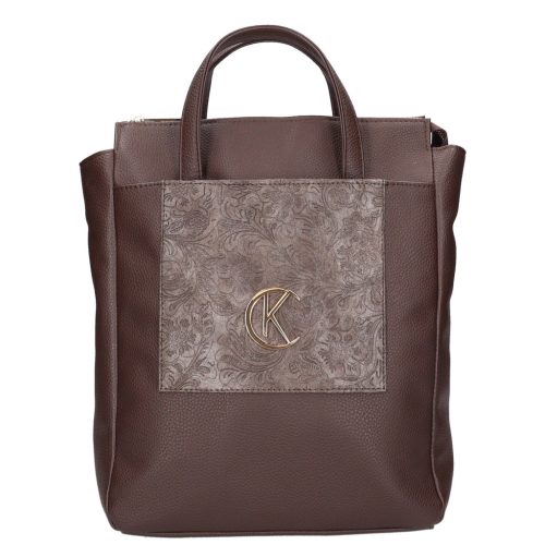 Karen 1741 barna virág rostbőr női táska