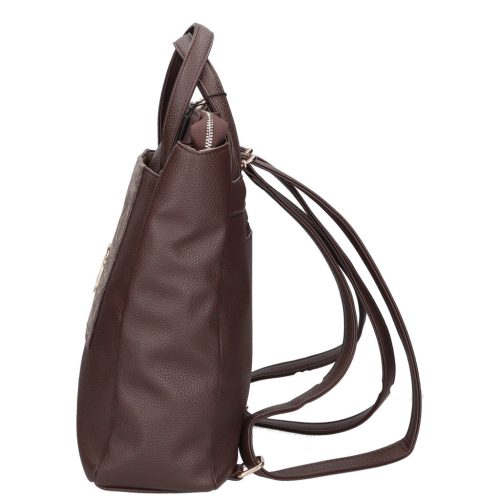 Karen 1741 barna virág rostbőr női táska