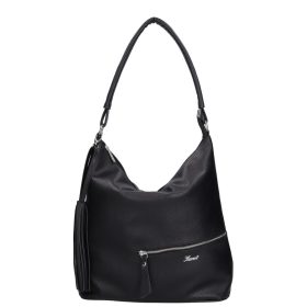 Karen 2521 fekete rostbőr női táska