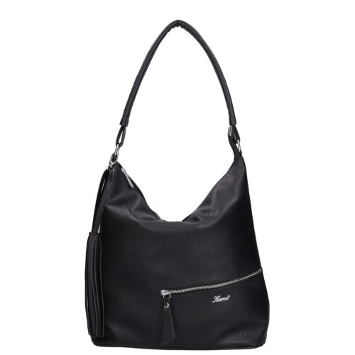 Karen 2521 fekete rostbőr női táska