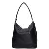 Karen 2521 fekete rostbőr női táska