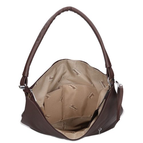 Karen 2521 fekete rostbőr női táska