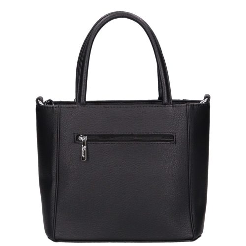 Karen rostbőr táska 1736 fekete virág