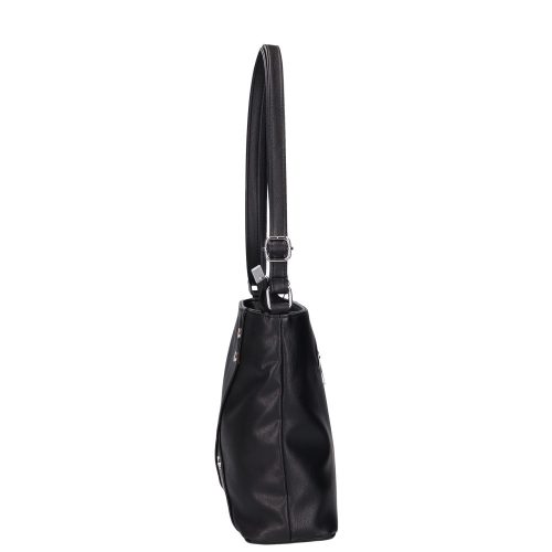 Karen rostbőr oldaltáska 9431 fekete