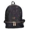 Chiara rostbőr hátizsák I 5000 fekete virágos