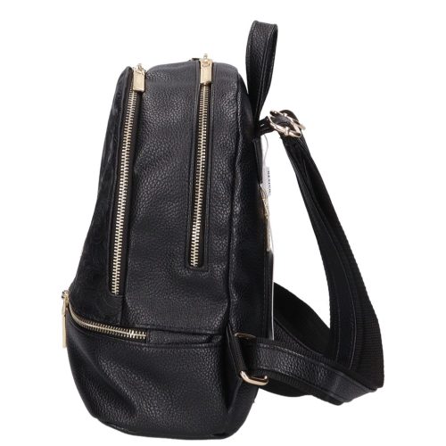 Chiara rostbőr hátizsák I 5000 fekete virágos