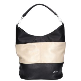 Karen rostbőr válltáska D 207 fekete arany fekete