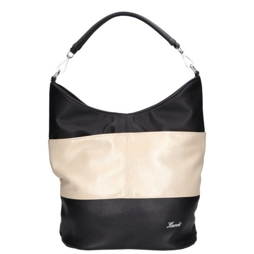 Karen rostbőr válltáska D 207 fekete arany fekete