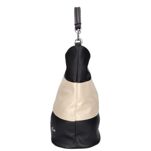 Karen rostbőr válltáska D 207 fekete arany fekete