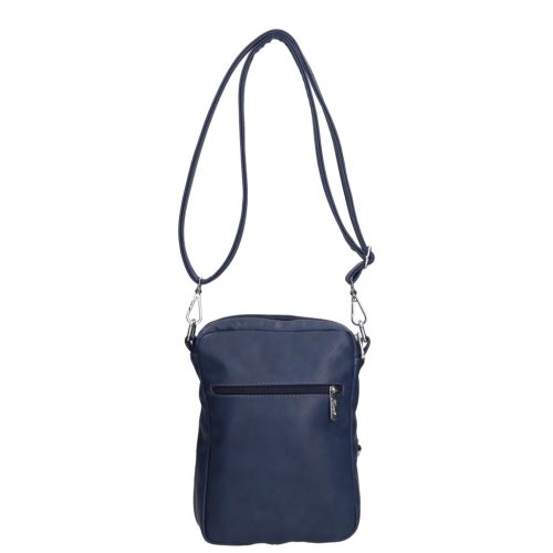 Karen 2503 kék rostbőr női válltáska