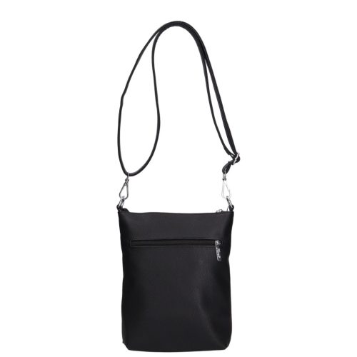 karen 2501 fekete rostbőr női válltáska