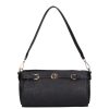 Chiara rostbőr táska E 6026 fekete virág