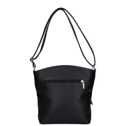 Karen rostbőr oldaltáska 1716 fekete leoopárd