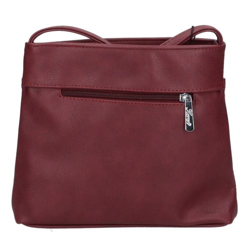 Karen rostbőr táska D 099 bordó virágos