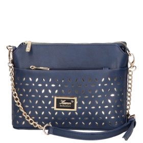 Karen rostbőr táska 9358 L kék