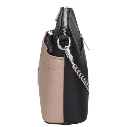 Karen rostbőr táska 9358 fekete drapp