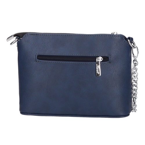 Karen rostbőr táska 9358 kék virág új