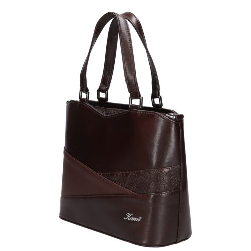 Karen rostbőr táska D 565 barna virág