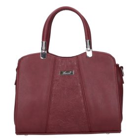 Karen rostbőr táska D 341 bordó virág