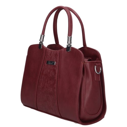 Karen rostbőr táska D 341 bordó virág