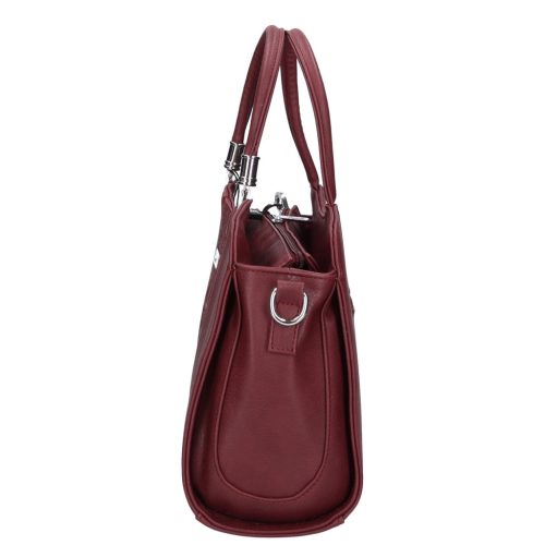 Karen rostbőr táska D 341 bordó virág