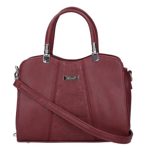 Karen rostbőr táska D 341 bordó virág