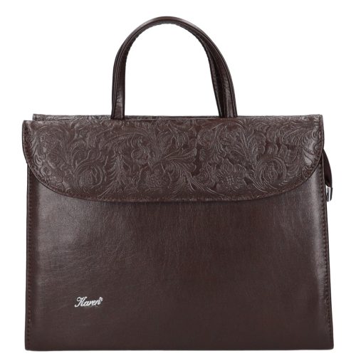 Karen rostbőr táska 284 barna virág