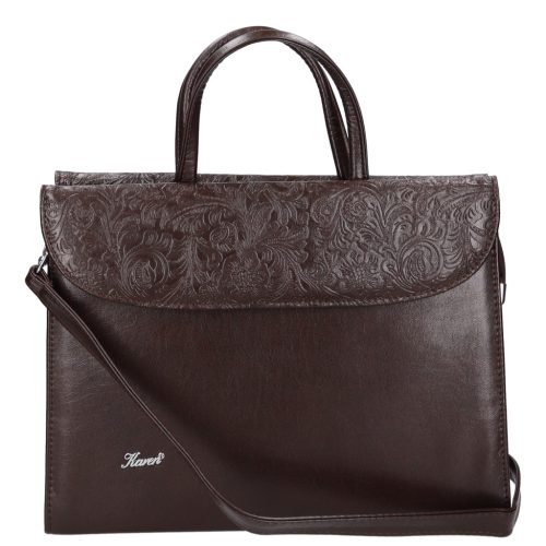 Karen rostbőr táska 284 barna virág