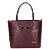 Karen rostbőr táska 1736 bordó virág