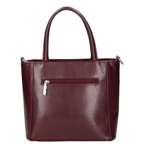 Karen rostbőr táska 1736 bordó virág