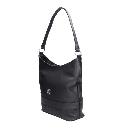 Karen rostbőr táska 1712 fekete virág